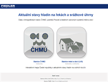 Tablet Screenshot of hladiny.cz