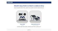 Desktop Screenshot of chmi.hladiny.cz